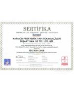 ISO - 9001:2008 Kalite Belgesi – EN